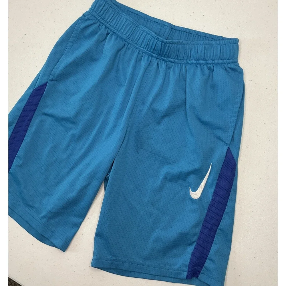 Nike Shorts Kids Boys Sz M Dri-Fit Sports Unlined Basketball Training CJ9272